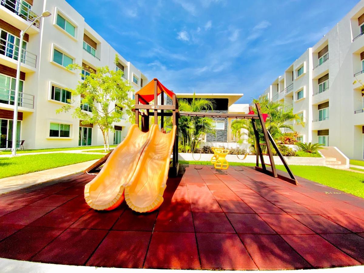 Encanto Con 2 Habitaciones En Long Island Cancún Esterno foto