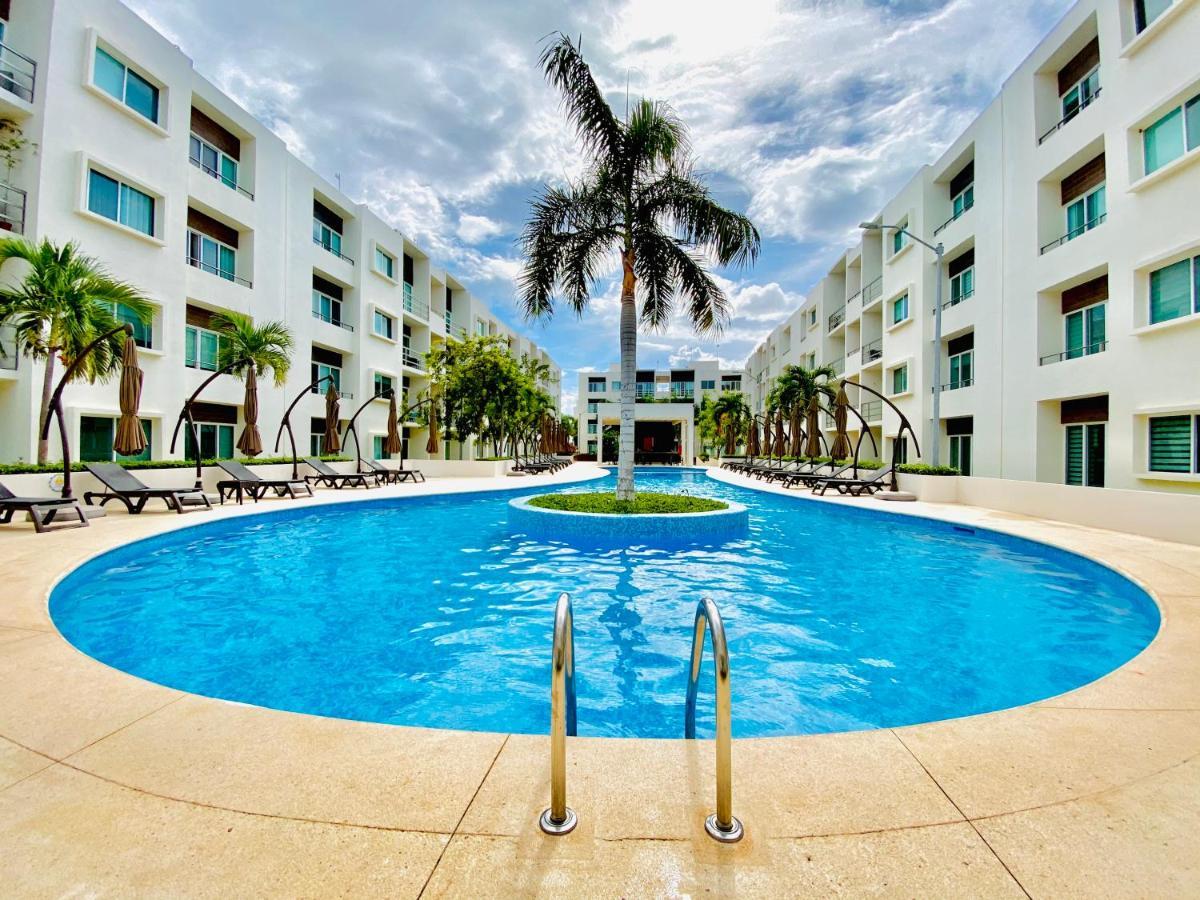 Encanto Con 2 Habitaciones En Long Island Cancún Esterno foto
