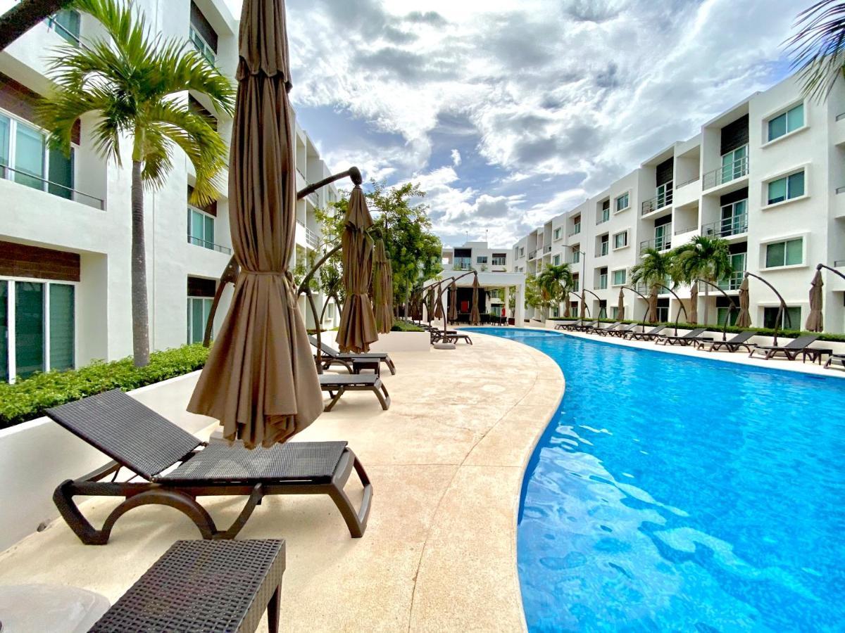 Encanto Con 2 Habitaciones En Long Island Cancún Esterno foto