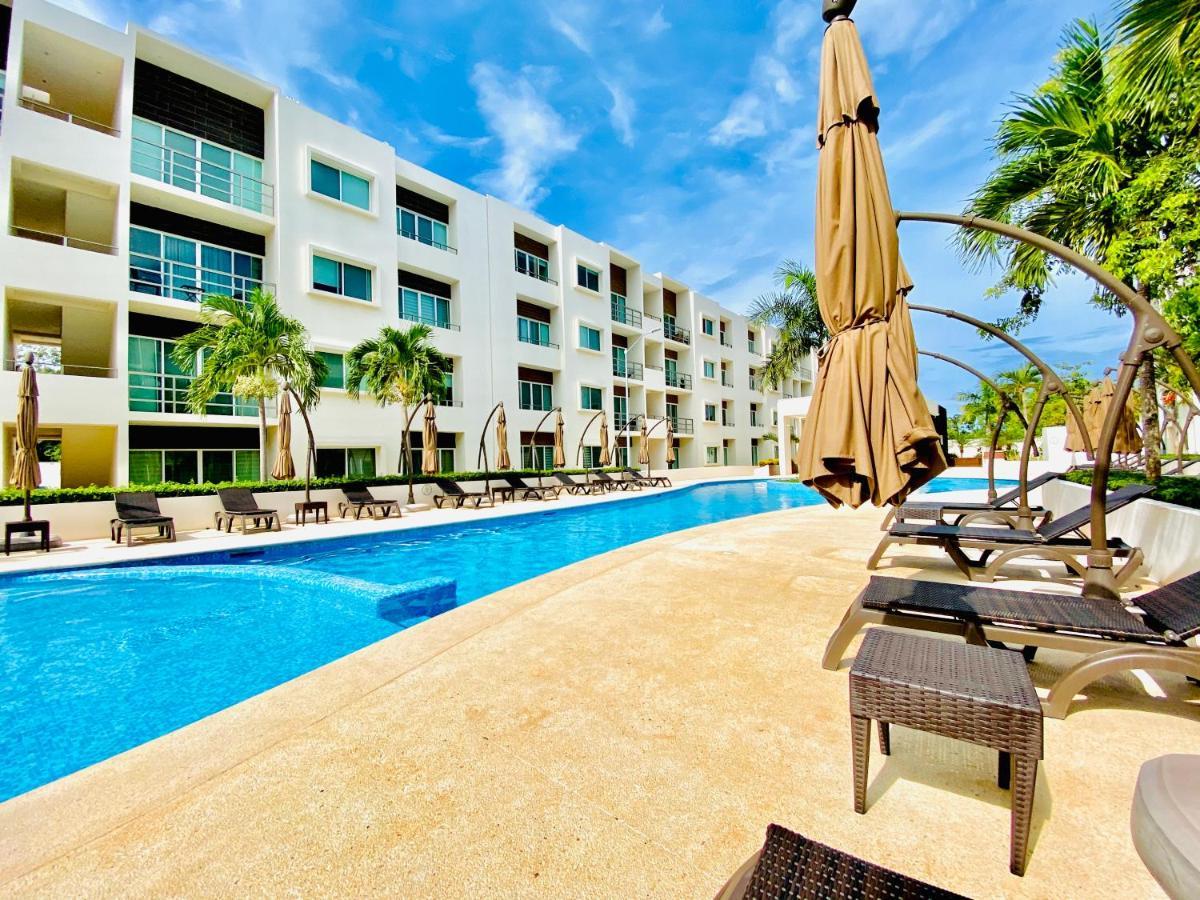 Encanto Con 2 Habitaciones En Long Island Cancún Esterno foto